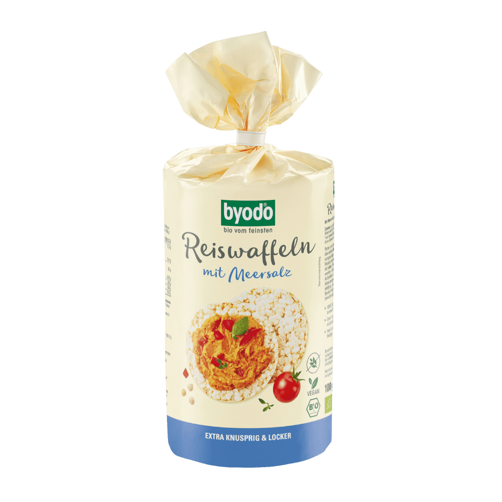 Bio Reiswaffeln mit Meersalz von byodo bei greenist.de