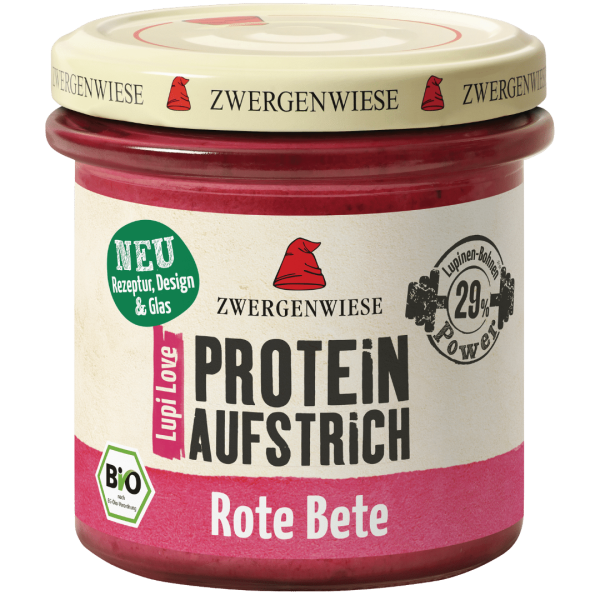 Zwergenwiese Bio LupiLove Protein Rote Beete Brotaufstrich