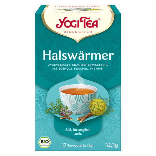 Yogi Tea Bio Kräutertee Halswärmer