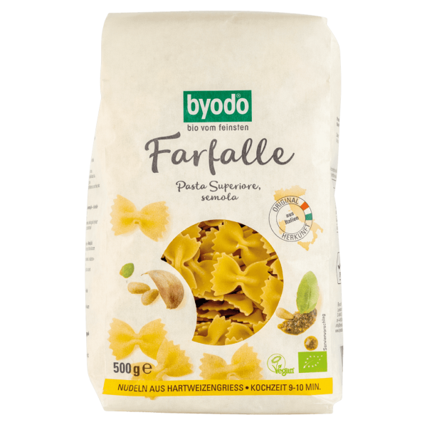 byodo Bio Helle Farfalle, 500g