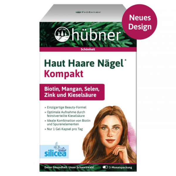 Hübner Haut Haare Nägel Kompakt Original Silicea Gel-Kapseln