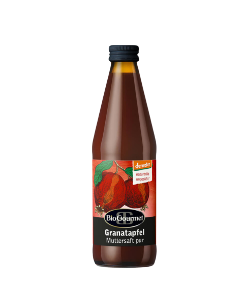 BioGourmet Bio Granatapfel Muttersaft pur, 500ml