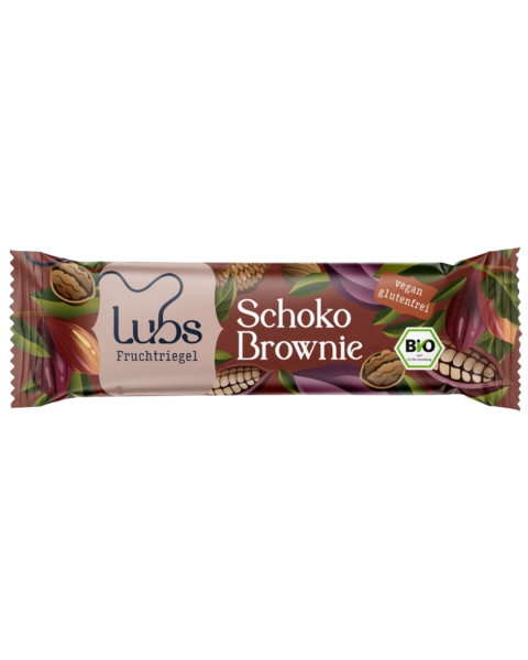 Lubs Bio Schoko Brownie Fruchtriegel
