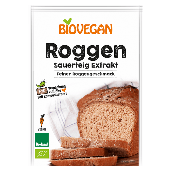 Biovegan Bio Roggen Sauerteig Extrakt