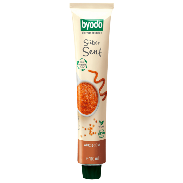 byodo Bio Süßer Senf Tube, 100g