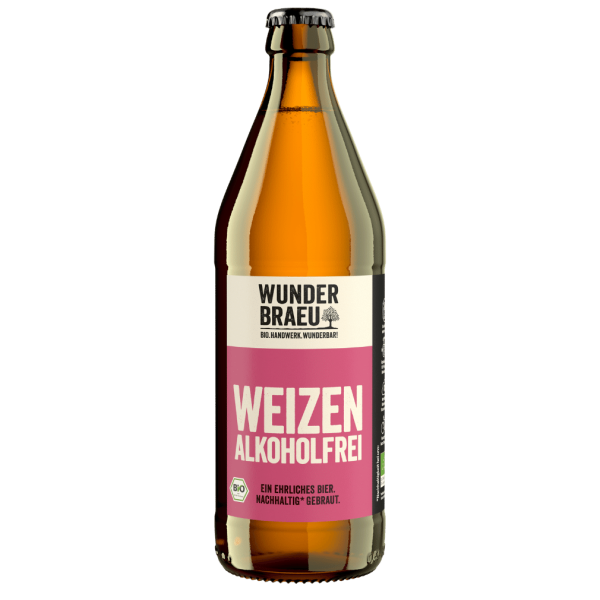 Wunderbräu Bio Weizen alkoholfrei