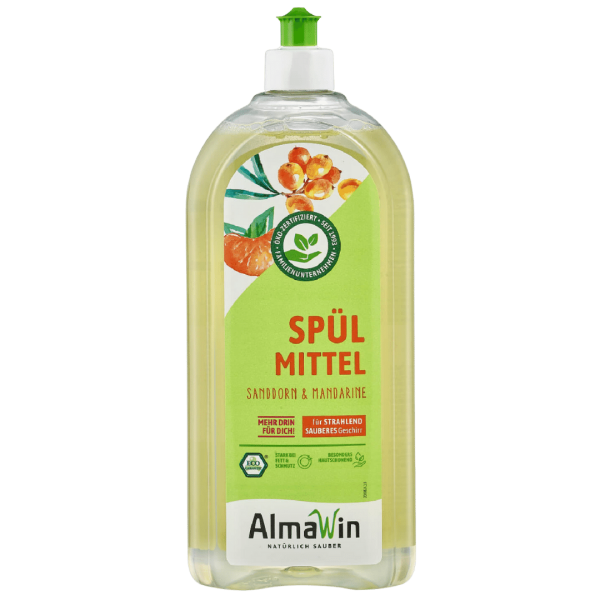 AlmaWin Spülmittel Sanddorn Mandarine