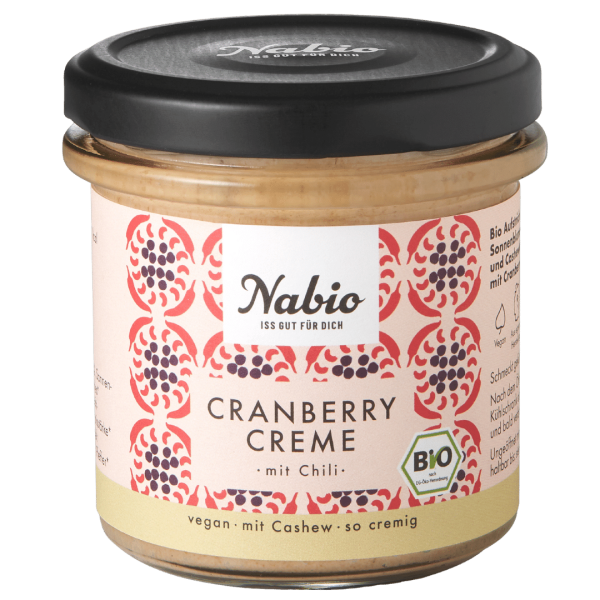 NAbio Bio Cashew Creme Cranberry