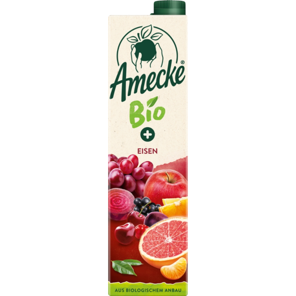 Amecke Bio + Eisen Mehrfruchtsaft, 1 l