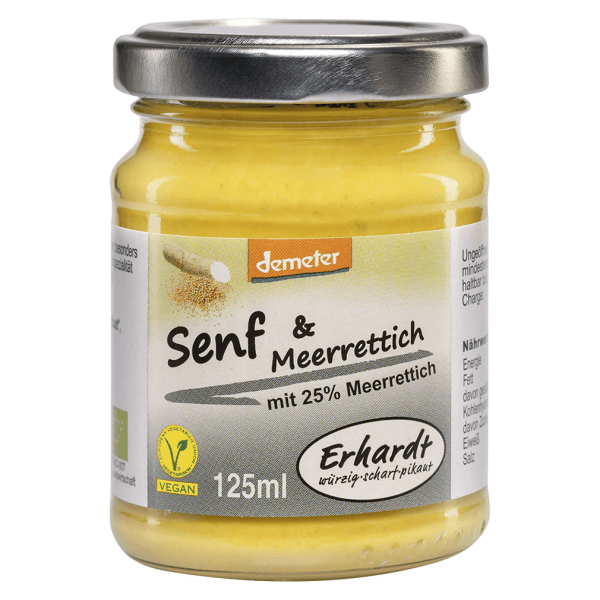 Erhardt Bio Senf &amp; Meerrettich