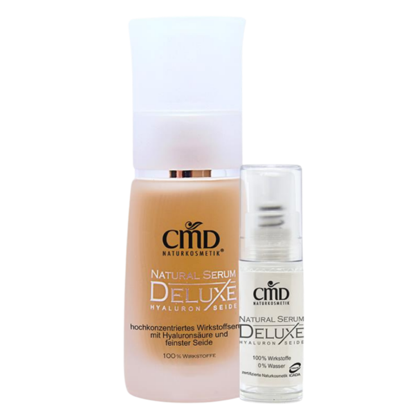 CMD Naturkosmetik Natural Serum Deluxe mit Hyaluron &amp; Seide