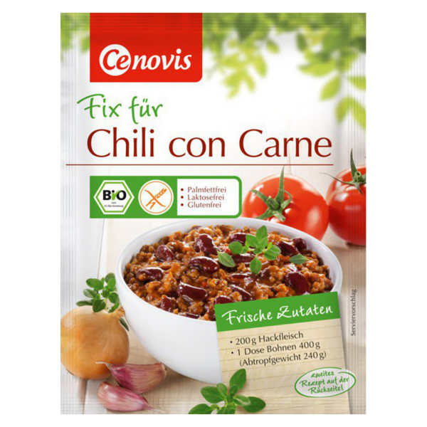 Cenovis Bio Fix für Chili con Carne