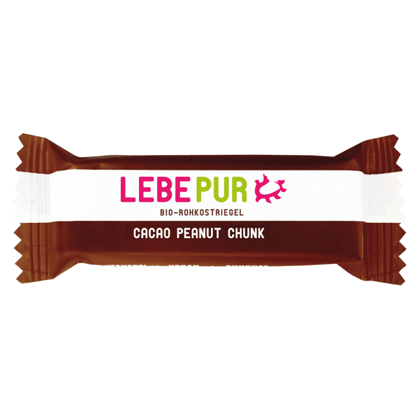 Lebepur Bio-Riegel Cacao Peanut Chunk