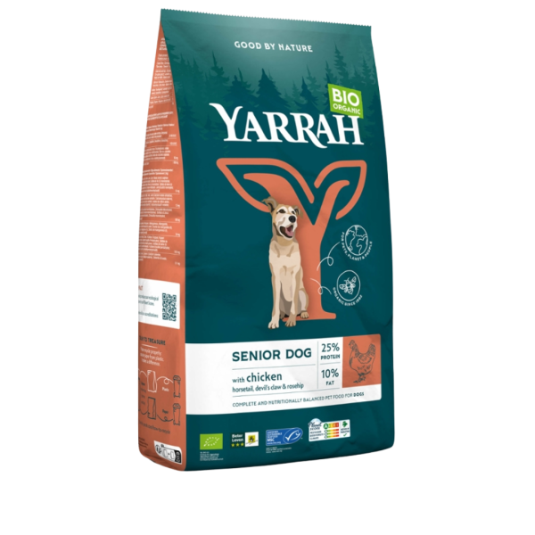 Yarrah Bio-Hundefutter Senior Huhn