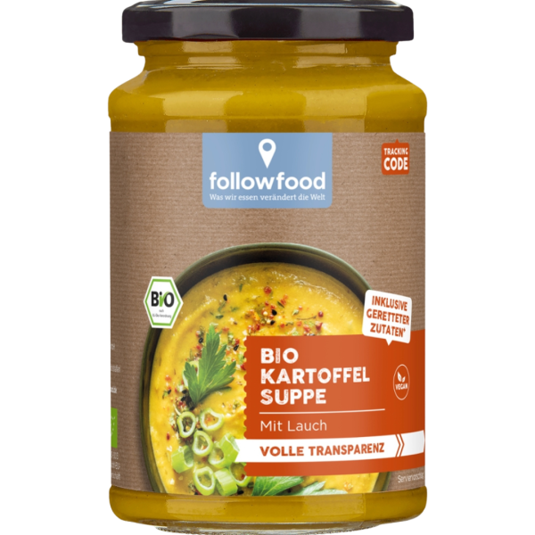 followfood Bio Kartoffelsuppe, 375ml