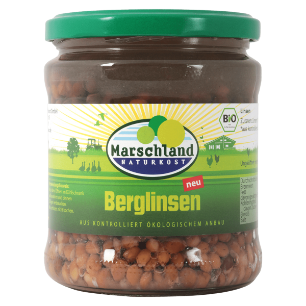 Marschland Bio Berglinsen