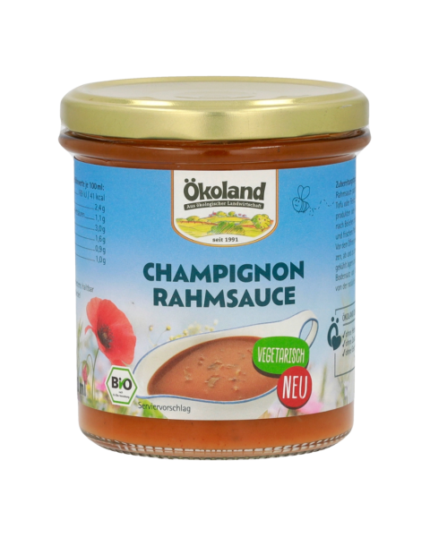 Ökoland Bio Champignon Rahmsauce