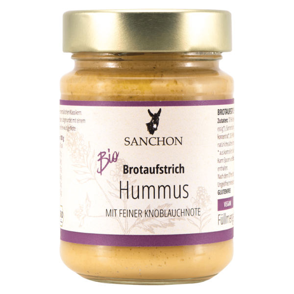 Sanchon Bio Brotaufstrich Hummus