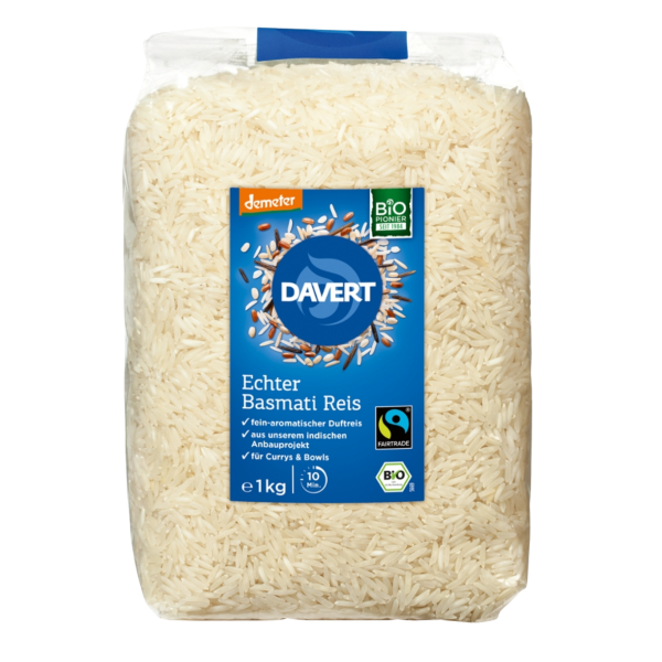 Davert Bio Echter Basmati Reis