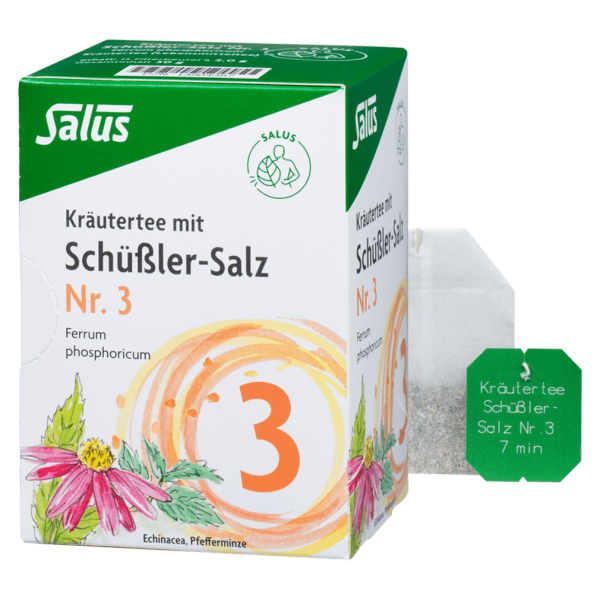 Salus Kräutertee mit Schüßler-Salz Nr. 3, 15 Beutel