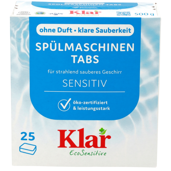 Klar Spülmaschinen Tabs 25Stk