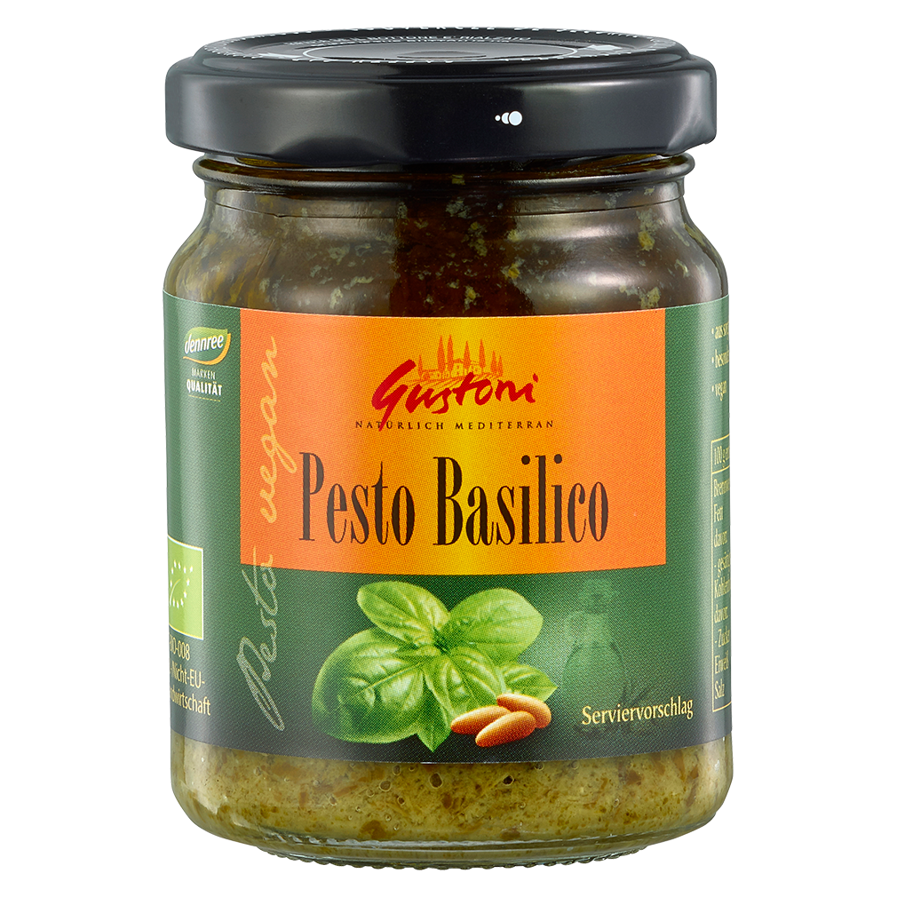 Bio Pesto Basilico von Gustoni bei greenist.de