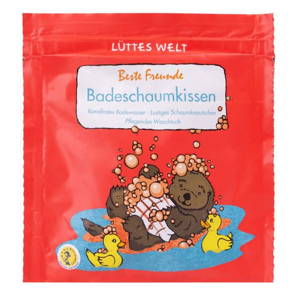 Lüttes Welt Badeschaumkissen, Beste Freunde