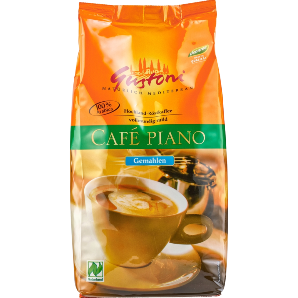 Gustoni Bio Café Piano, gemahlen