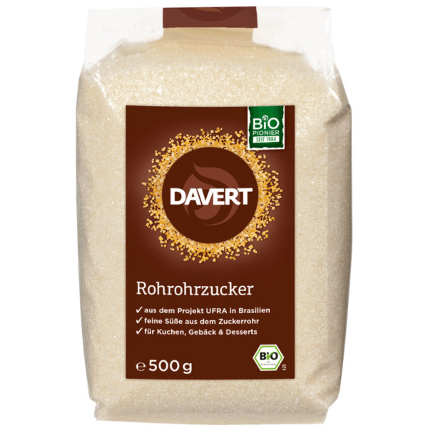 Davert Bio Rohrohrzucker UFRA