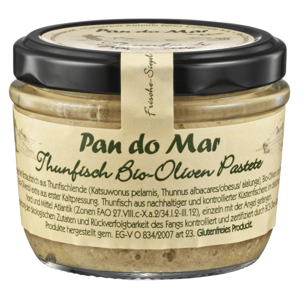 Pan do Mar Thunfisch Bio-Oliven Pastete