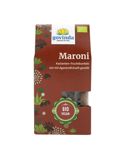 Govinda Bio Maroni-Konfekt, 100g