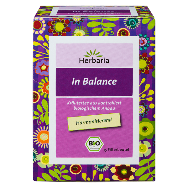 Herbaria Bio In Balance Tee, 15 Filterbeutel
