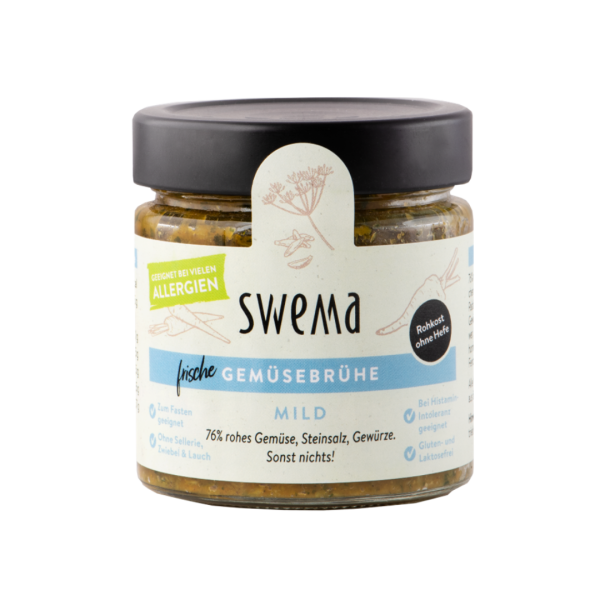 SweMa Bio Gemüsebrühe mild, 76 % rohes Gemüse 210 g