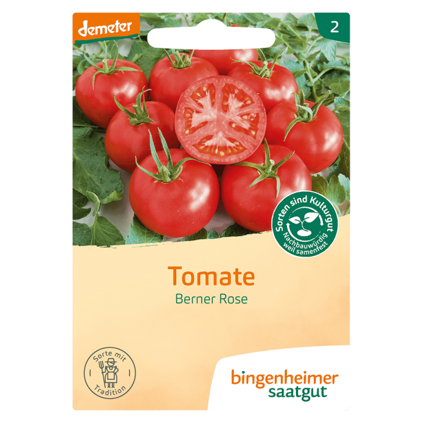 Bingenheimer Saatgut Bio Tomate, Berner Rose