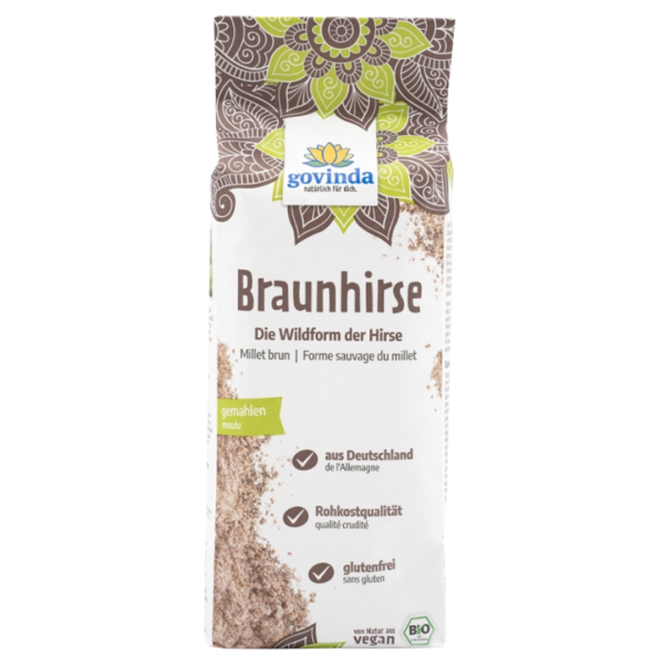 Govinda Bio Braunhirse gemahlen, 1000g