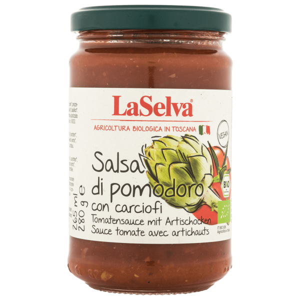 LaSelva Bio Tomatensauce mit Artischocken