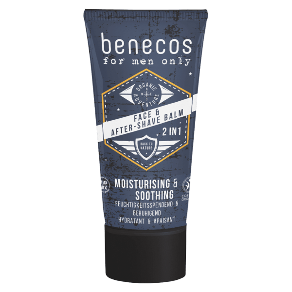 Benecos Face &amp; After-Shave Balm 2in1