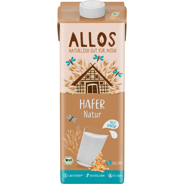 Allos Bio Hafer Drink naturell