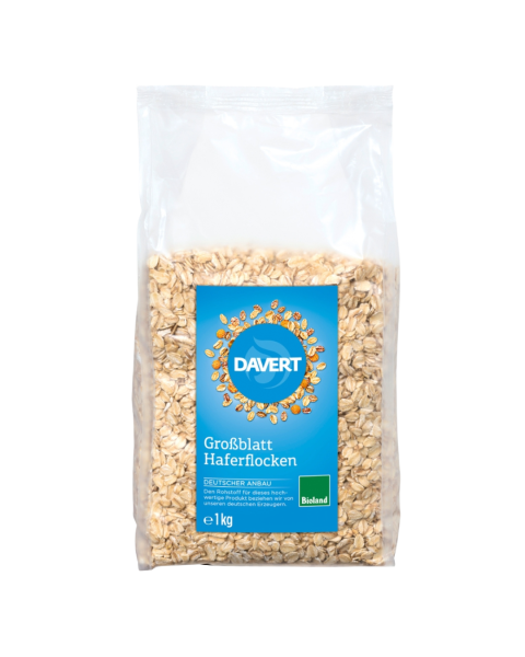Davert Bio Haferflocken Großblatt