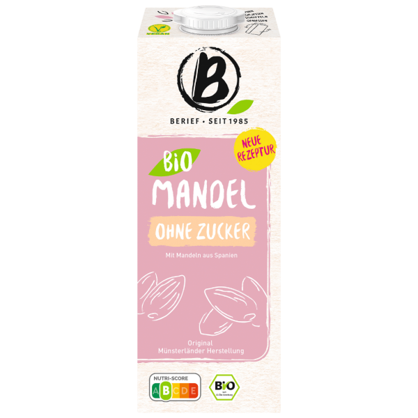 Berief Bio Mandel Drink ohne Zucker