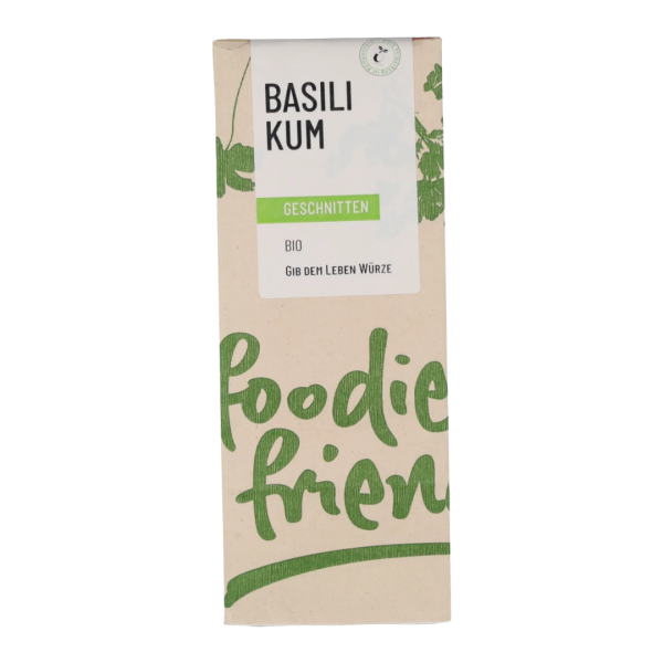 foodie &amp; friends Bio Basilikum geschnitten