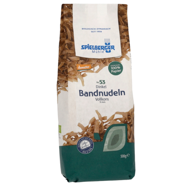 Spielberger Bio Dinkel Vollkorn Bandnudeln