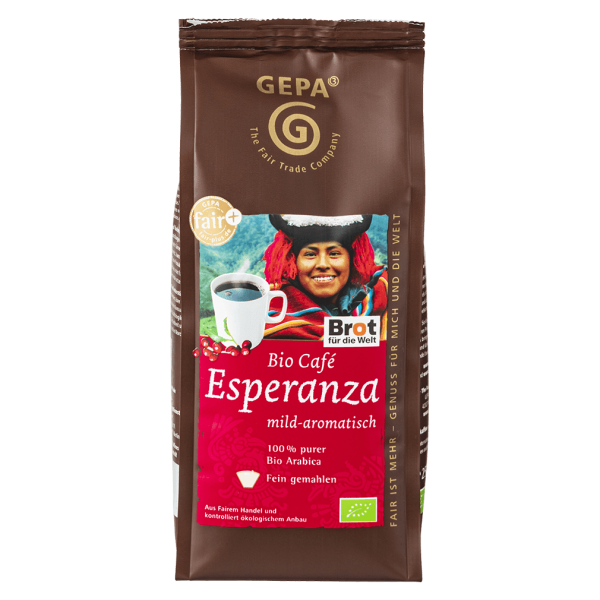 GEPA Bio Café Esperanza, gemahlen, 250g