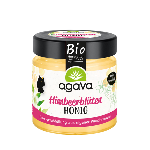 agava Bio Himbeerblütenhonig, 250g