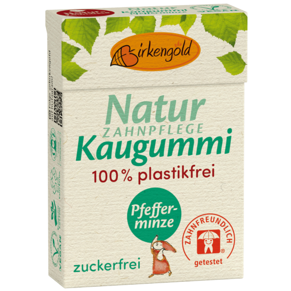 Birkengold Kaugummi Pfefferminze