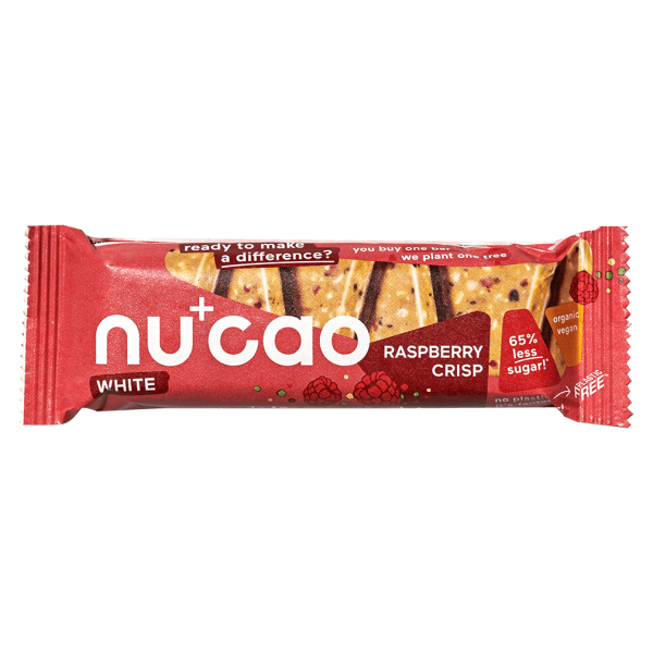 Nucao Bio White Choc Raspberry Crisp