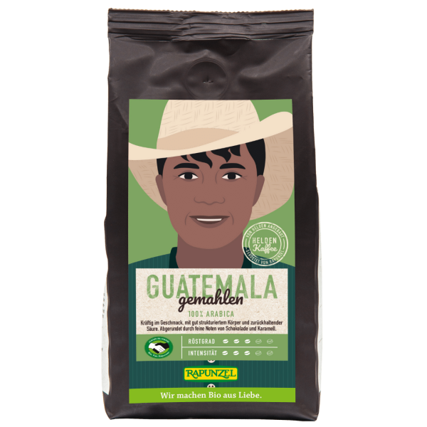 Rapunzel Bio Heldenkaffee Guatemala, gemahlen