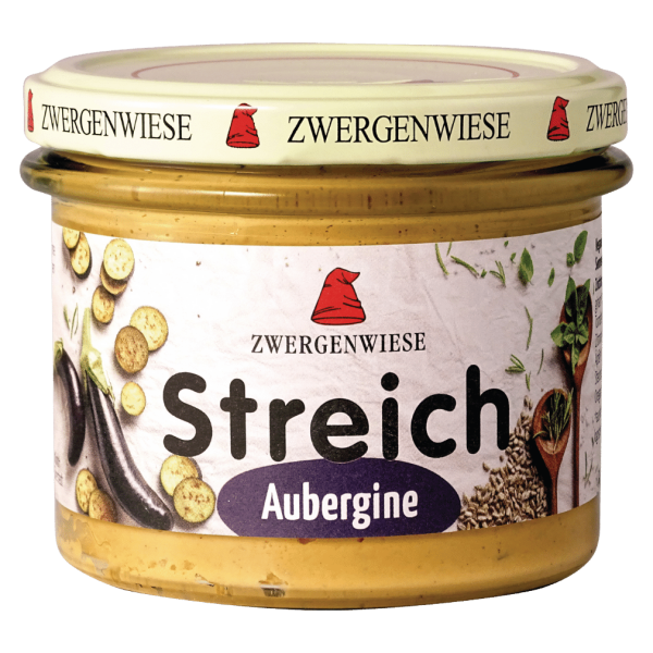 Zwergenwiese Bio Aubergine Streich