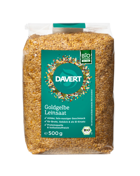 Davert Bio Goldgelbe Leinsaat