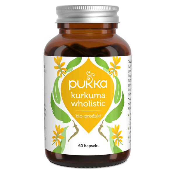 Bio Kurkuma Wholistic Kapseln, 60St